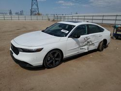 Salvage cars for sale at Adelanto, CA auction: 2024 Honda Accord Hybrid Sport