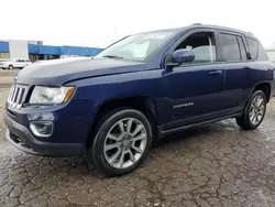 Jeep Compass Latitude salvage cars for sale: 2016 Jeep Compass Latitude