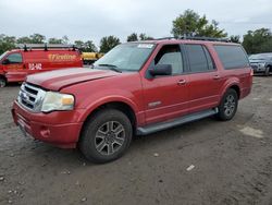 Salvage cars for sale at Baltimore, MD auction: 2008 Ford Expedition EL XLT