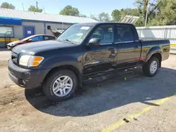 Salvage cars for sale at Wichita, KS auction: 2004 Toyota Tundra Double Cab Limited