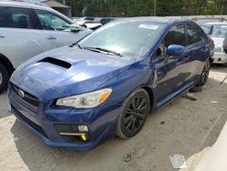 Salvage cars for sale at Seaford, DE auction: 2015 Subaru WRX