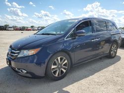 Salvage cars for sale at San Antonio, TX auction: 2017 Honda Odyssey Touring