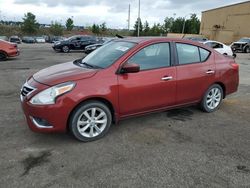 Nissan Versa s salvage cars for sale: 2017 Nissan Versa S