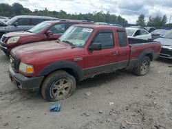 Salvage cars for sale at Duryea, PA auction: 2006 Ford Ranger Super Cab