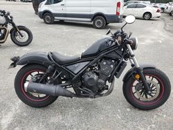 Salvage motorcycles for sale at Savannah, GA auction: 2018 Honda CMX500