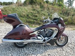 Salvage motorcycles for sale at Wayland, MI auction: 2009 Victory Vision Touring