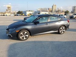 Salvage cars for sale at New Orleans, LA auction: 2019 Honda Civic LX