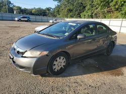 Salvage cars for sale at Shreveport, LA auction: 2009 Honda Civic VP