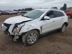 Salvage cars for sale at Davison, MI auction: 2013 Cadillac SRX Luxury Collection