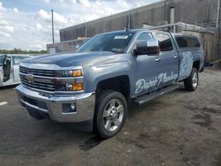 Salvage cars for sale at Fredericksburg, VA auction: 2016 Chevrolet Silverado K2500 Heavy Duty LTZ