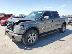 Salvage trucks for sale at Grand Prairie, TX auction: 2013 Ford F150 Supercrew