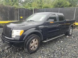 Salvage trucks for sale at Waldorf, MD auction: 2010 Ford F150 Supercrew