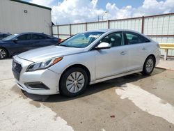 Salvage cars for sale from Copart Haslet, TX: 2016 Hyundai Sonata Hybrid