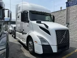 Salvage trucks for sale at Wheeling, IL auction: 2020 Volvo VN VNL