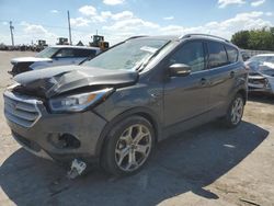 Salvage cars for sale at Oklahoma City, OK auction: 2019 Ford Escape Titanium