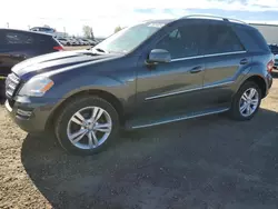 Mercedes-Benz salvage cars for sale: 2011 Mercedes-Benz ML 350 Bluetec