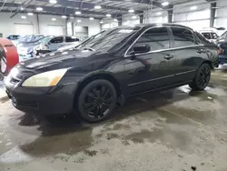 Honda salvage cars for sale: 2007 Honda Accord EX