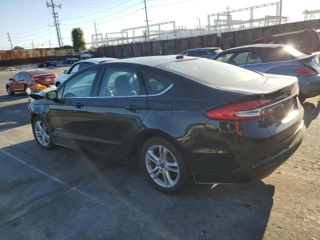 2018 Ford Fusion SE Hybrid