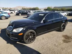 Salvage cars for sale at Las Vegas, NV auction: 2014 Mercedes-Benz C 300 4matic