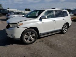 Salvage cars for sale at Dunn, NC auction: 2012 Toyota Highlander Limited