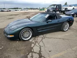 Salvage cars for sale at Woodhaven, MI auction: 2000 Chevrolet Corvette