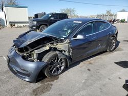 Salvage cars for sale at Anthony, TX auction: 2019 Tesla Model 3