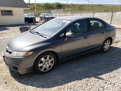 Salvage cars for sale at Northfield, OH auction: 2010 Honda Civic LX