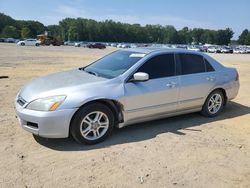 Honda salvage cars for sale: 2007 Honda Accord EX