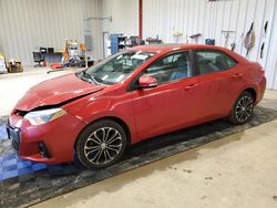 Salvage cars for sale at Appleton, WI auction: 2016 Toyota Corolla L