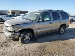 Chevrolet salvage cars for sale: 2002 Chevrolet Tahoe K1500