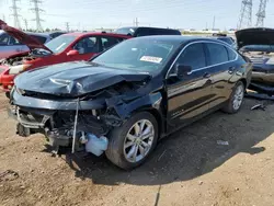 Chevrolet salvage cars for sale: 2018 Chevrolet Impala LT