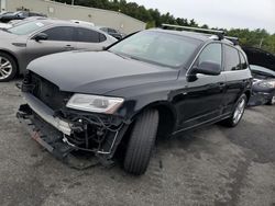 Salvage cars for sale at Exeter, RI auction: 2013 Audi Q5 Premium Plus