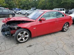 Salvage cars for sale at Austell, GA auction: 2009 BMW 328 I