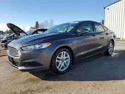 Salvage cars for sale at auction: 2015 Ford Fusion SE