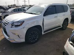 Salvage cars for sale from Copart Elgin, IL: 2017 Lexus GX 460