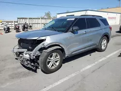 Ford Explorer xlt salvage cars for sale: 2020 Ford Explorer XLT