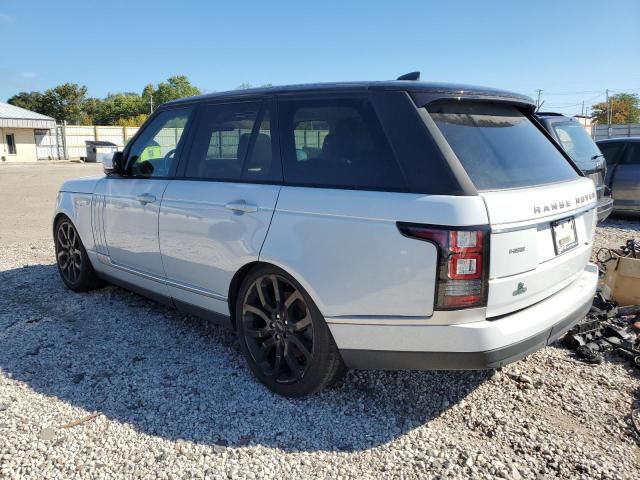 2017 Land Rover Range Rover HSE