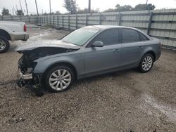 Salvage cars for sale at Miami, FL auction: 2014 Audi A4 Premium