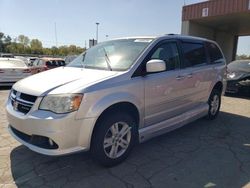 Salvage cars for sale at Fort Wayne, IN auction: 2011 Dodge Grand Caravan Crew