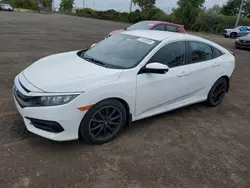 Salvage cars for sale at Montreal Est, QC auction: 2018 Honda Civic LX