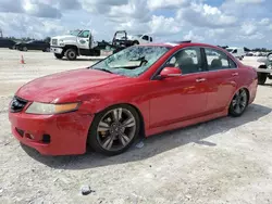 Salvage cars for sale at Arcadia, FL auction: 2007 Acura TSX