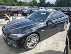 Salvage cars for sale at Hampton, VA auction: 2015 BMW 550 I