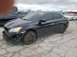 Buy Salvage Cars For Sale now at auction: 2015 Nissan Sentra S