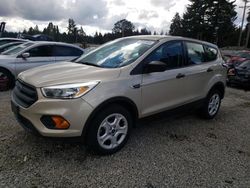 Salvage cars for sale at Graham, WA auction: 2017 Ford Escape S