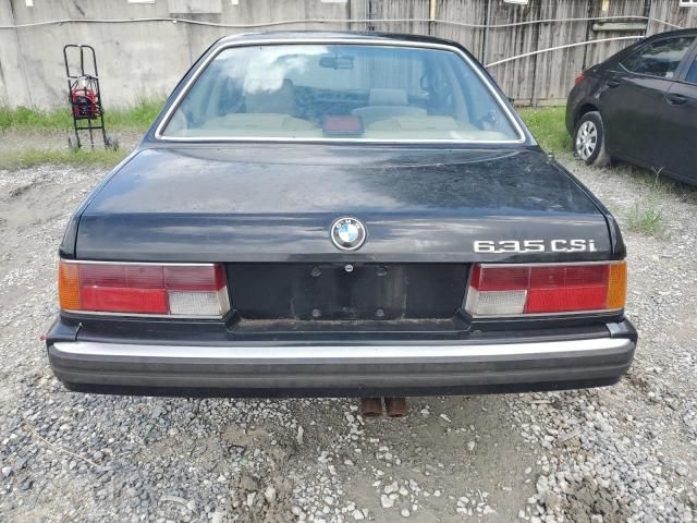 1989 BMW 635 CSI Automatic