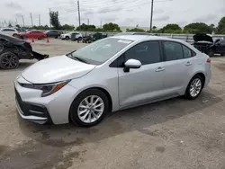 Salvage cars for sale at Miami, FL auction: 2020 Toyota Corolla SE