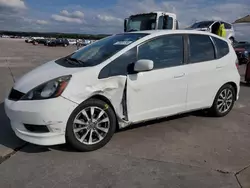 Salvage cars for sale at Grand Prairie, TX auction: 2013 Honda FIT Sport