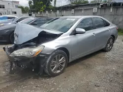 Salvage cars for sale at Opa Locka, FL auction: 2017 Toyota Camry LE