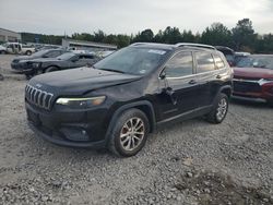 Salvage cars for sale from Copart Memphis, TN: 2019 Jeep Cherokee Latitude