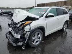 2015 Toyota Highlander Limited en venta en Fredericksburg, VA